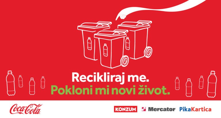 Coca-Cola jača partnerstva kroz održive inicijative: Nova sezona projekta; Recikliraj me. Pokloni mi novi život.