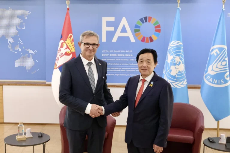 Srbija: Glamočić u sjedištu FAO razgovarao o podršci poljoprivredi