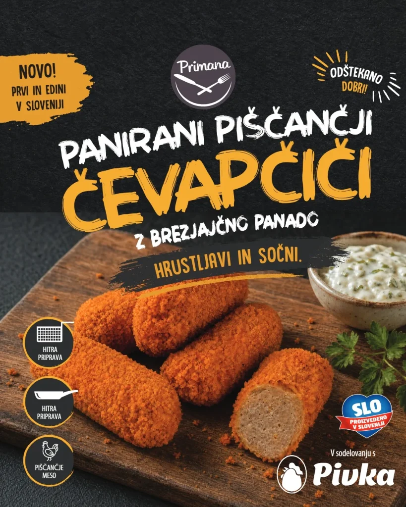 Hofer pileći ćevapčići u panadi bez jaja