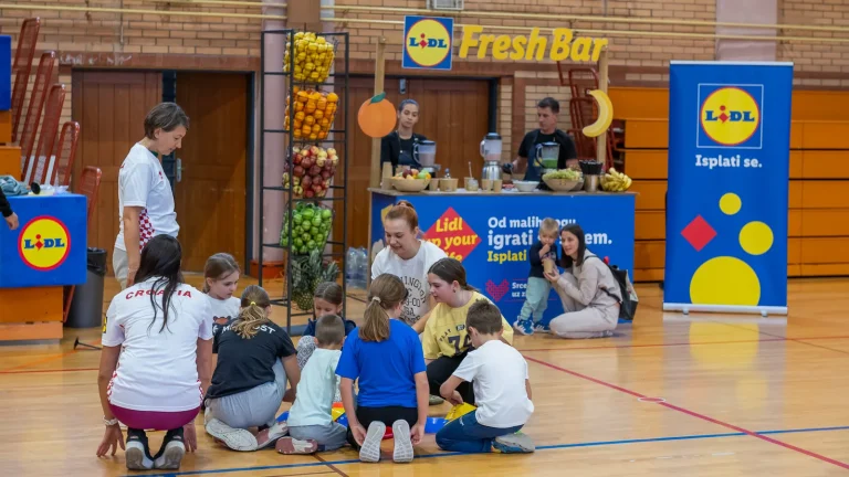 Hrvatska: Lidl donirao 40.000 eura za školski sport povodom 20 godina