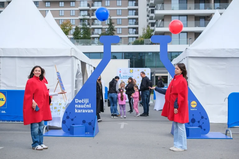 Srbija: Lidl kroz naučni karavan okupio više od 1.000 djece