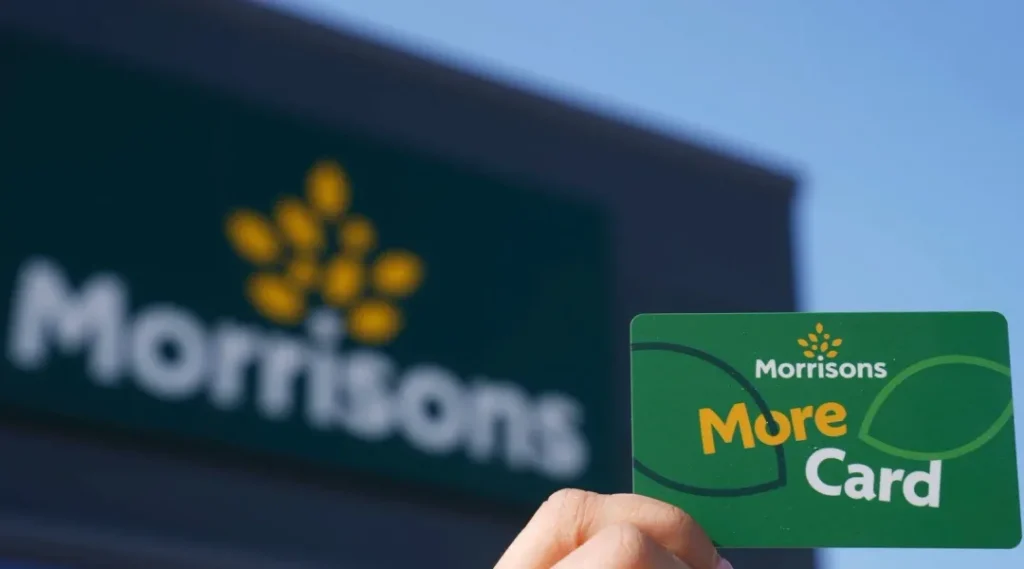 Aplikacija Morrisons More Card s personaliziranim ponudama na mobilnom telefonu