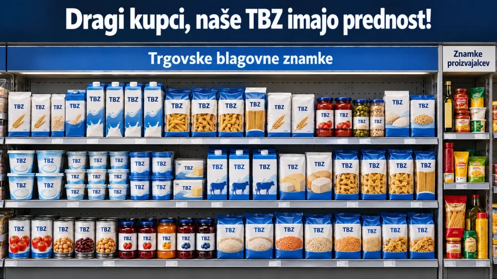 Police s prehrambenim proizvodima u trgovini, prehrambene firme upozoravaju na sve manje prostora za svoje brendove