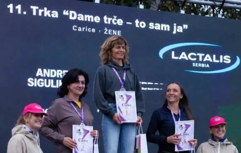 Srbija: Somboled Lactalis Srbija podržao manifestaciju „Dame trče“