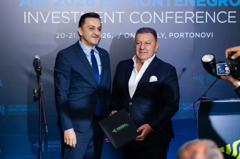Crna Gora: Voli dobio priznanje Šampion crnogorske privrede