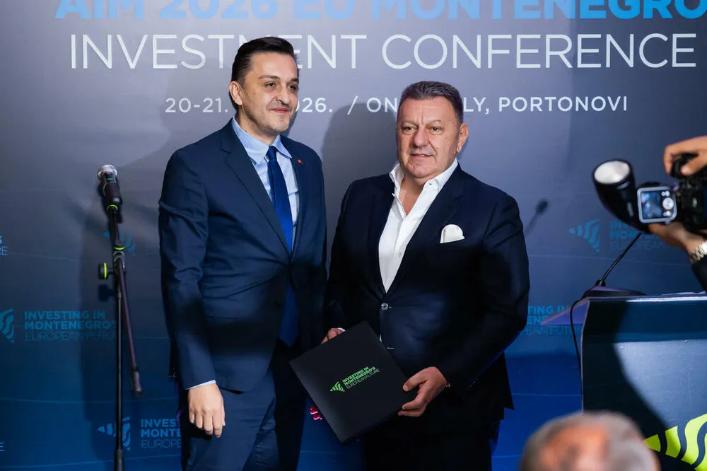 Voli primio priznanje Šampion crnogorske privrede